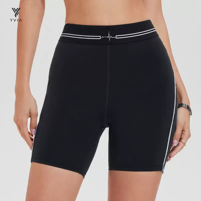 Áo Bra + Quần legging thiết kế ôm với các đường viền kẻ COSLEAF 