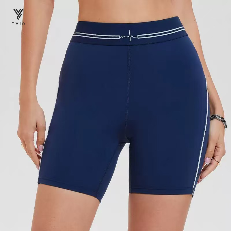 Áo Bra + Quần legging thiết kế ôm với các đường viền kẻ COSLEAF 