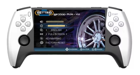 SF3500 Handheld gaming console
