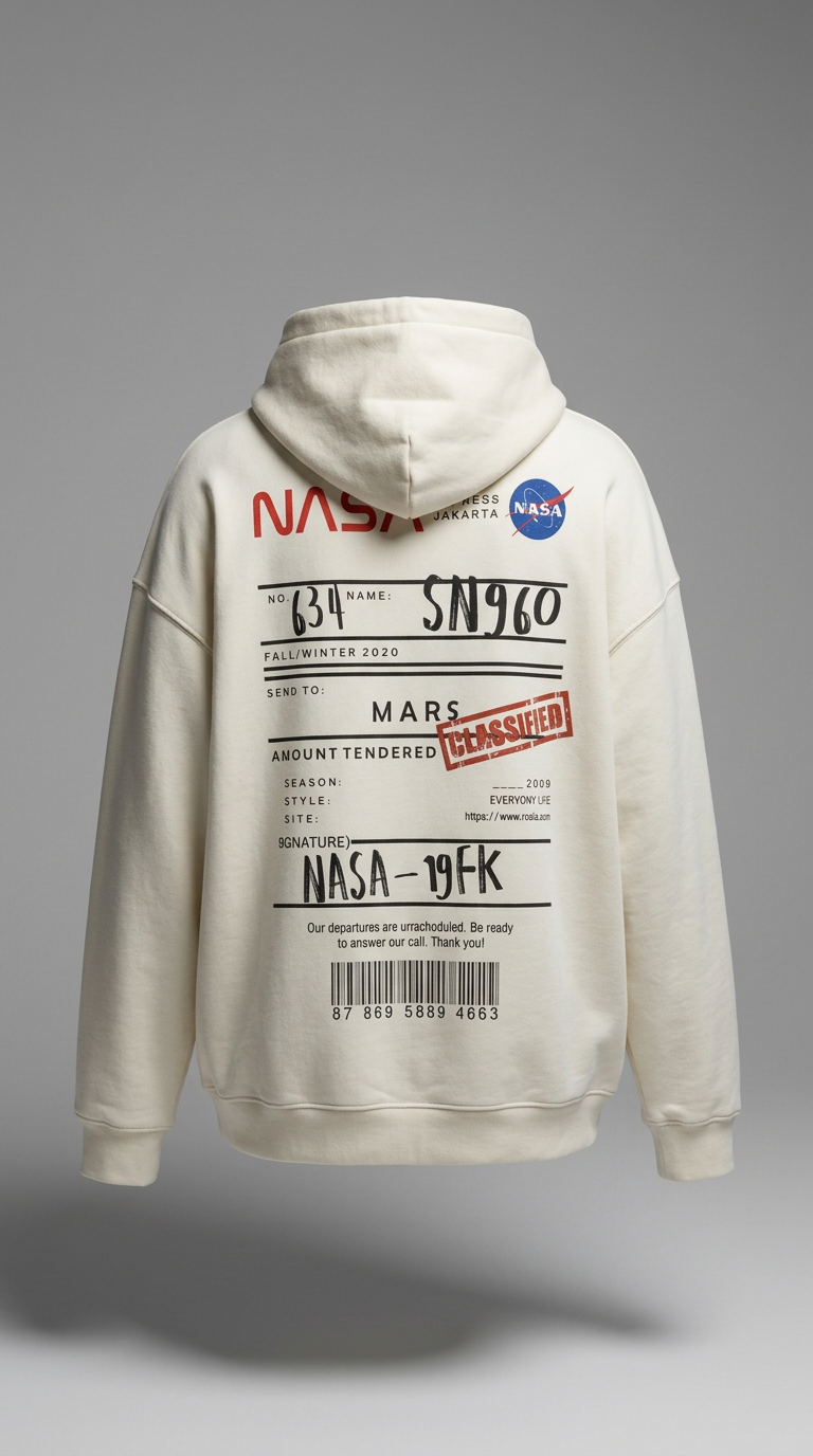 Hoodie NASA Misión Mars