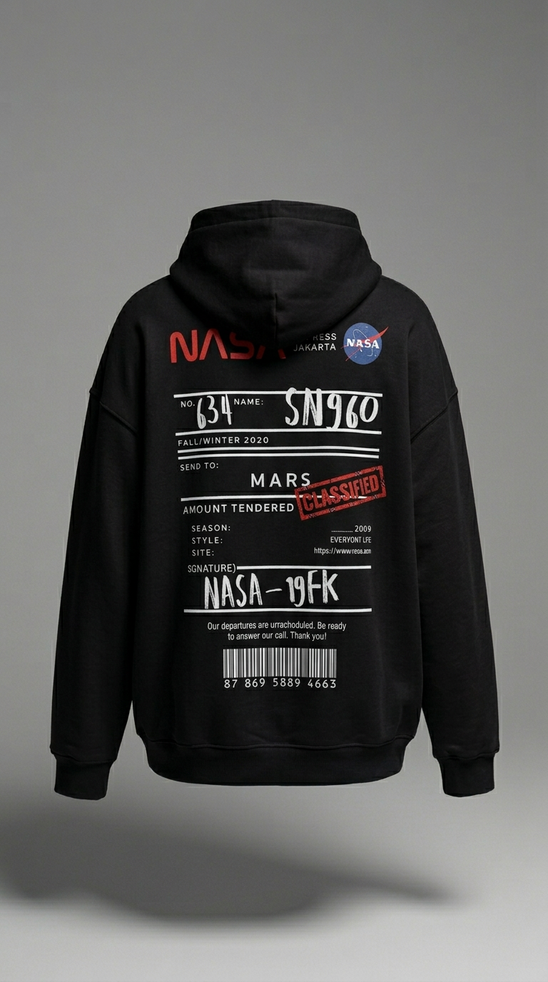 Hoodie NASA Misión Mars