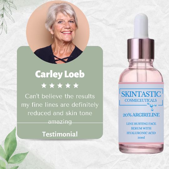 20% Argireline Face Serum With Hyaluronic Acid