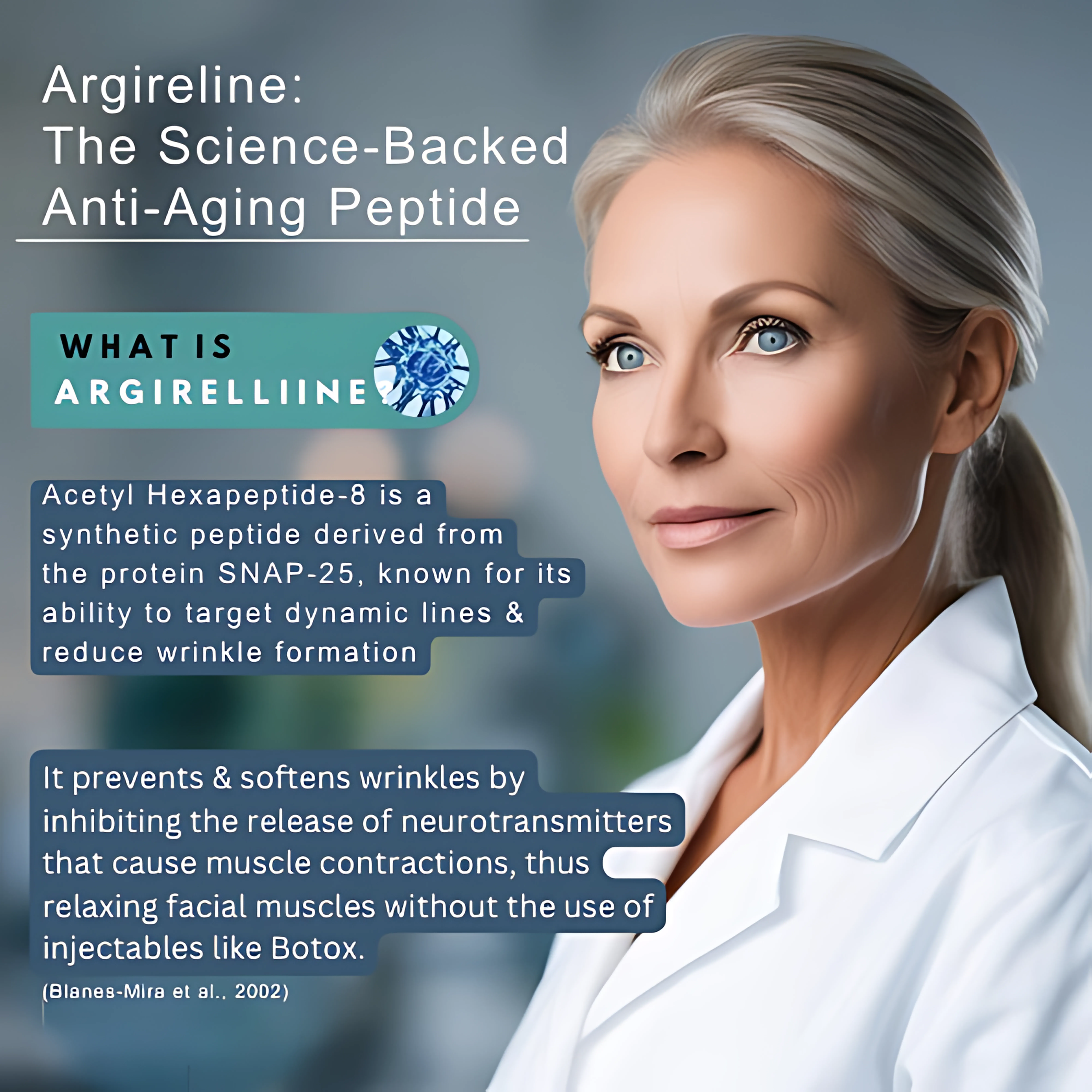 20% Argireline Face Serum With Hyaluronic Acid