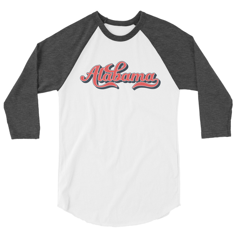 Alabama Crimson Tide 3/4 Sleeve