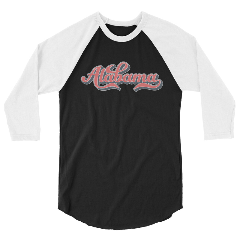Alabama Crimson Tide 3/4 Sleeve