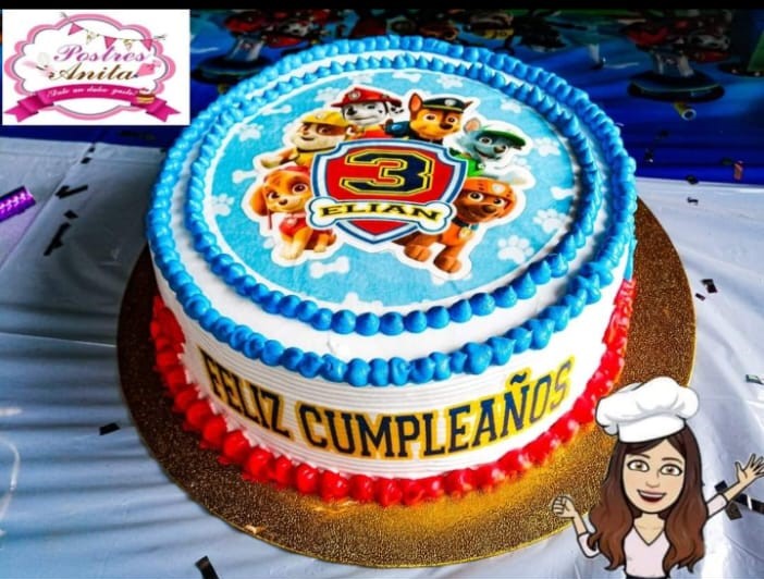 Paw Patrol Birthday Cake