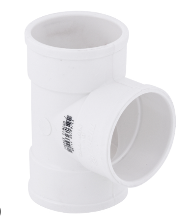 TÊ PVC 90° 40mm