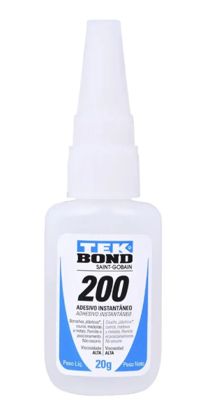 Cola Tekbond 200 Adesivo Instantâneo 20g