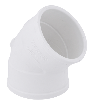 Joelho PVC 45° 40mm