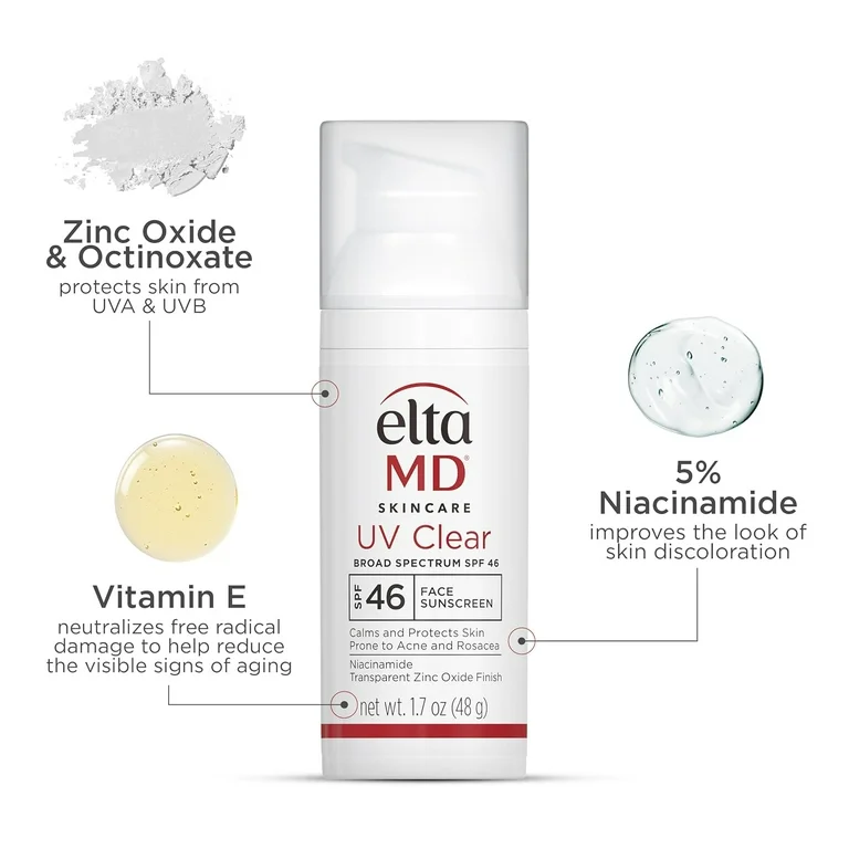 EltaMD UV Clear SPF 46 Face Sunscreen