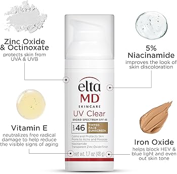 EltaMD UV Clear Tinted Face Sunscreen SPF 46