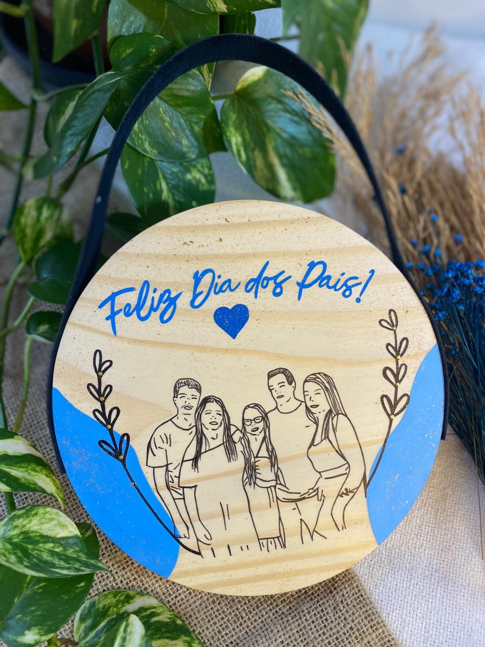 Quadro Line Art - Especial Pais