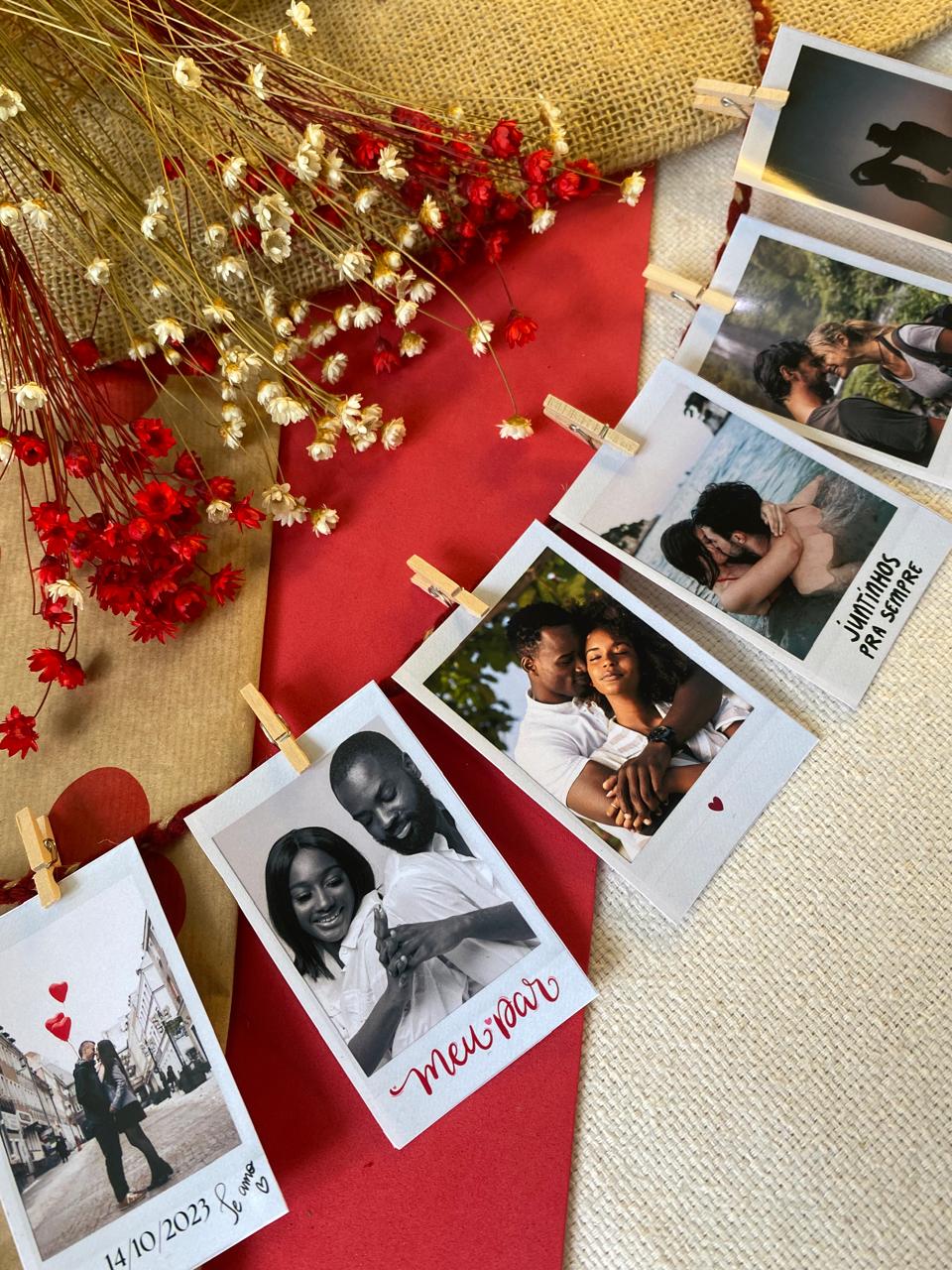 Varal de Fotos - Especial namorados