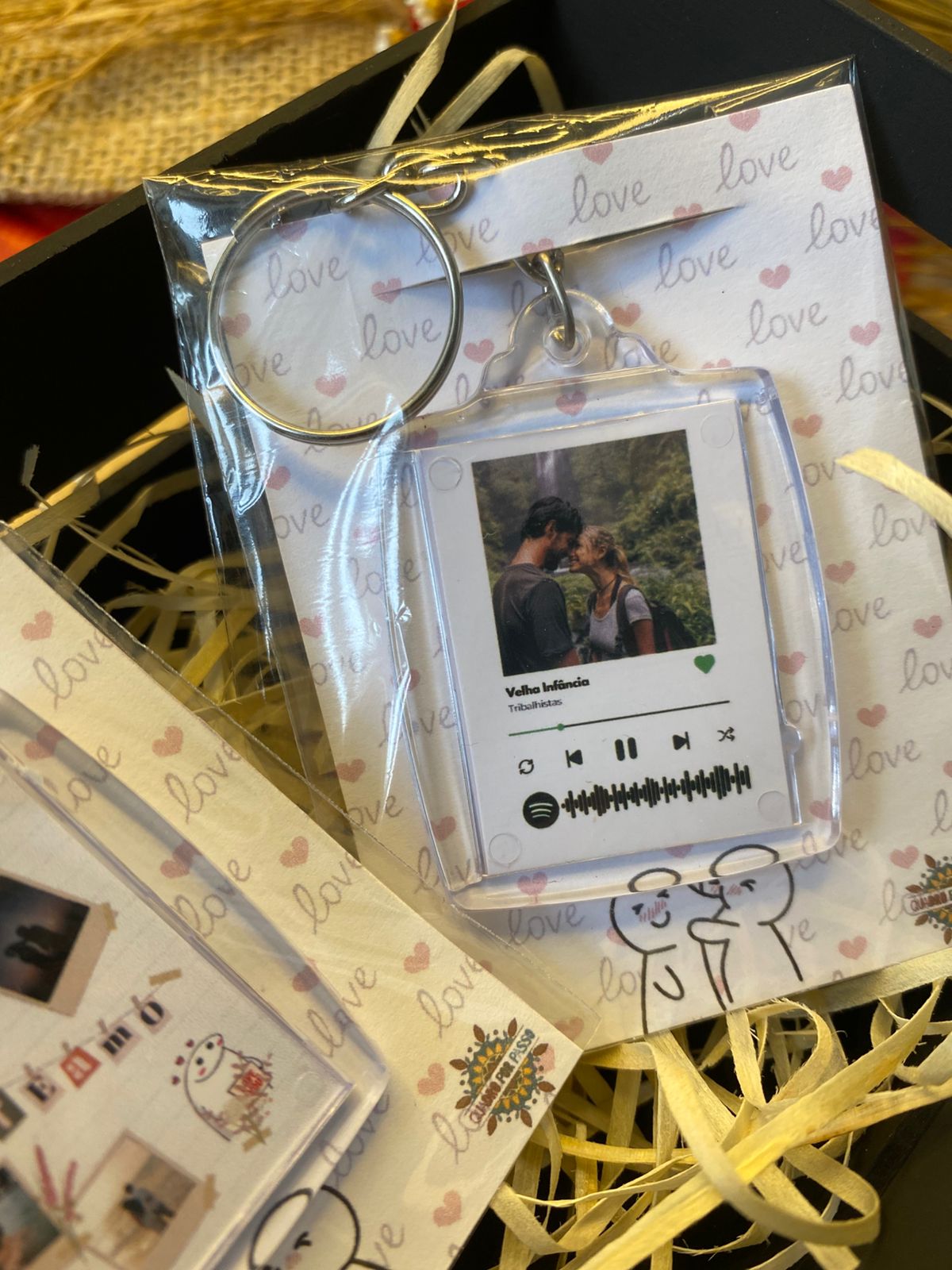 Chaveiro Spotify - Especial namorados