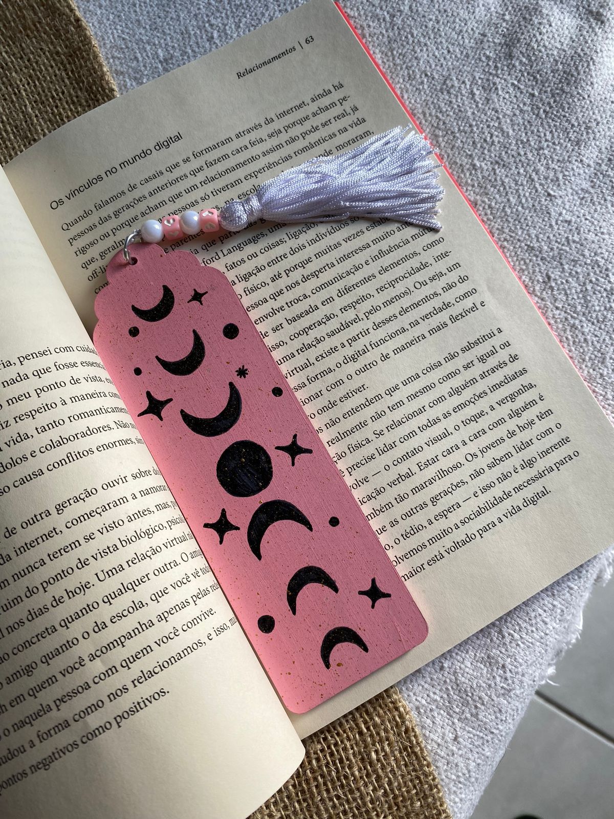 Marcador de páginas personalizado 