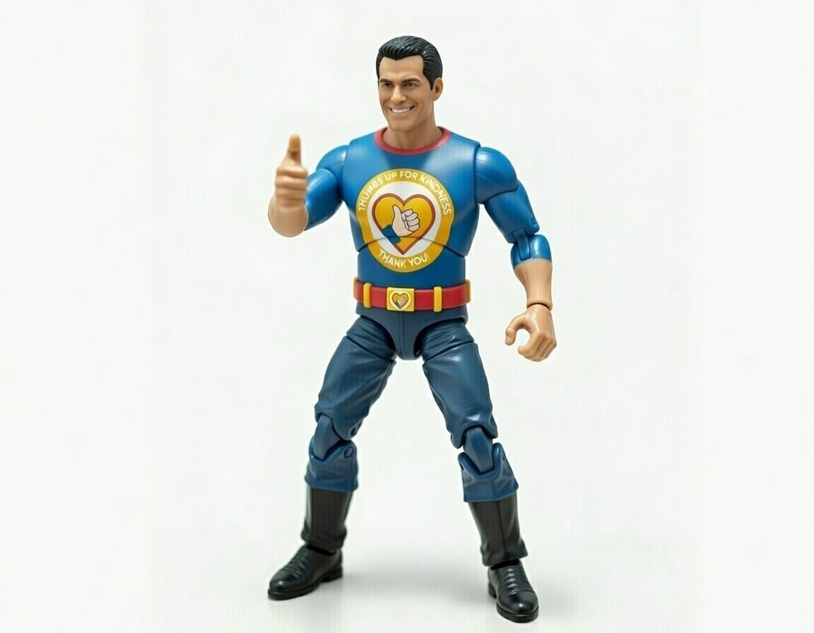 HeroKindness - Male 6-Inch Articulating Superhero Figure – Prototype Release