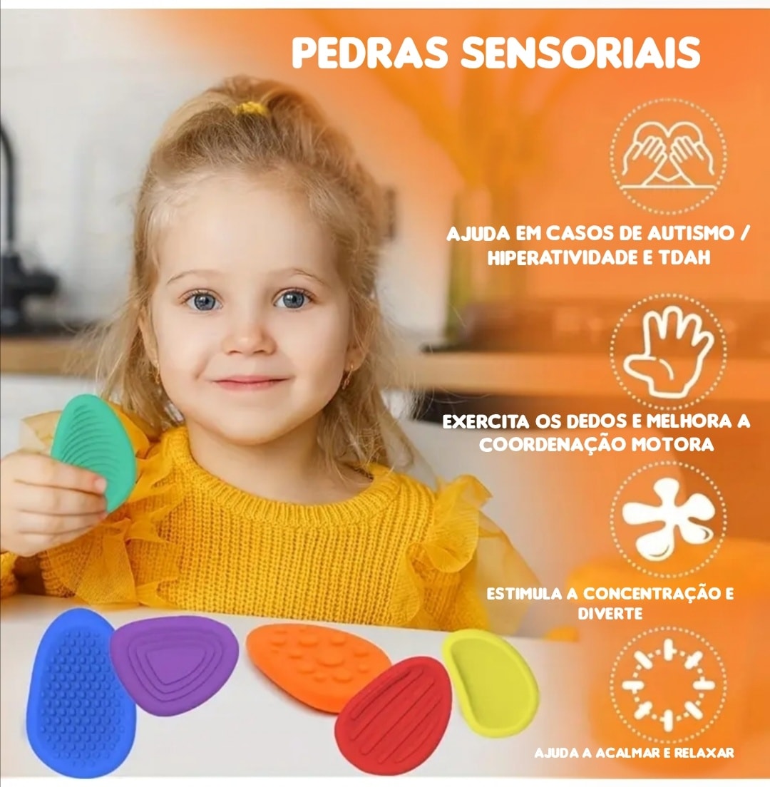 Pedras sensoriais 