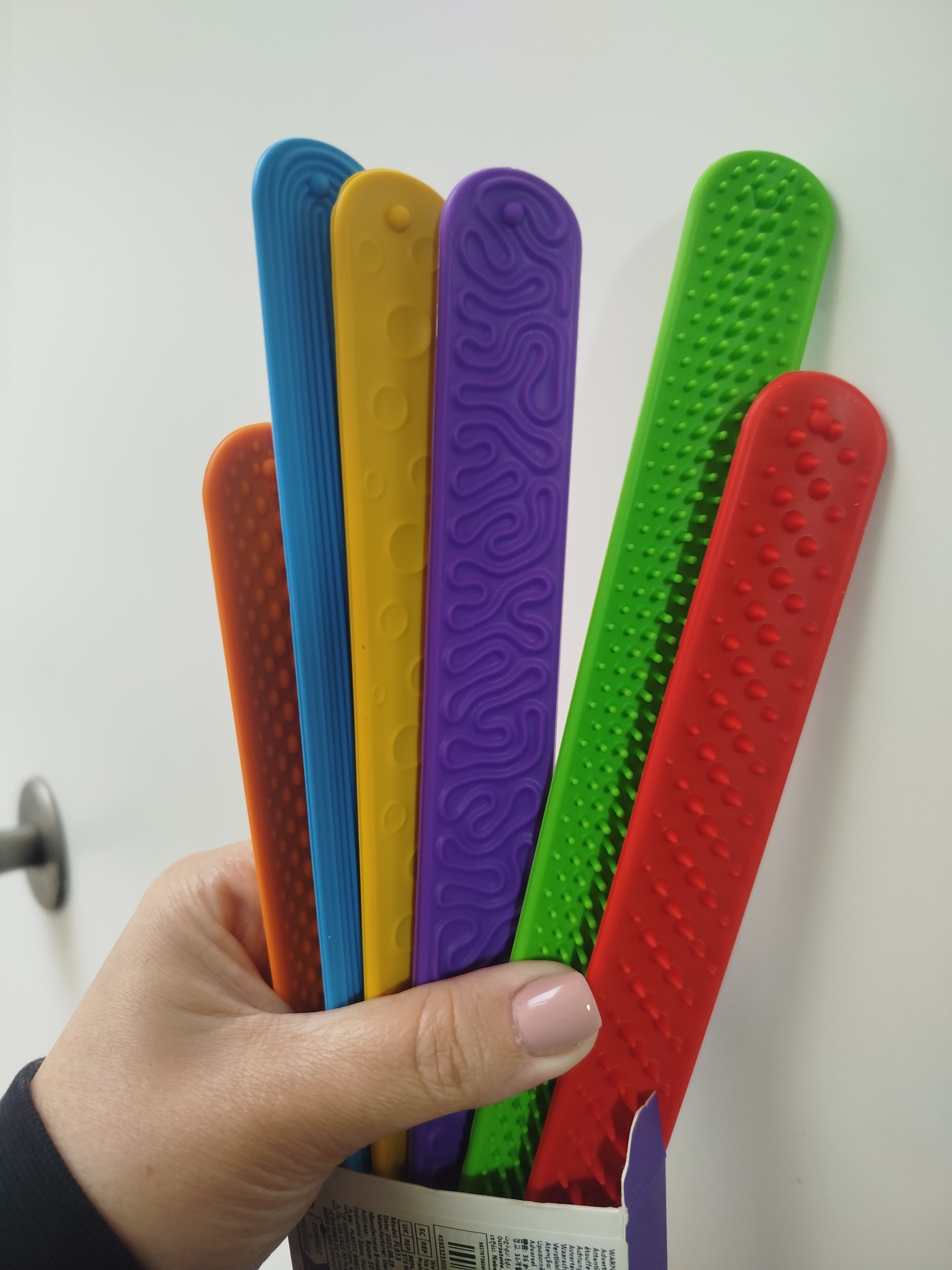 Pulseira sensorial  - pack de 6 