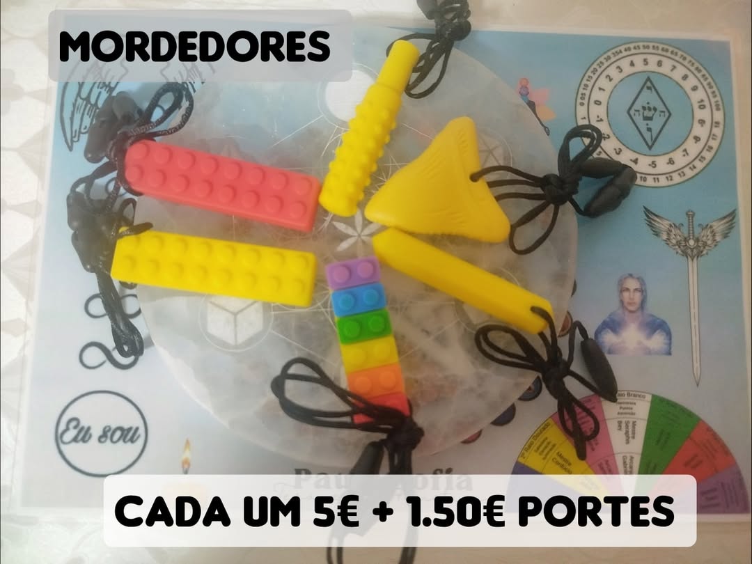 Mordedores sensoriais 