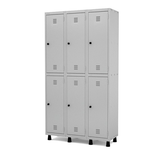 Roupeiro de Aço 6 Portas Grandes