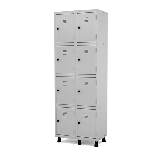 Roupeiro de Aço 8 Portas Pequenas