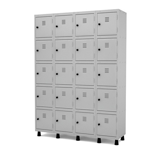 Roupeiro de Aço 20 Portas Pequenas