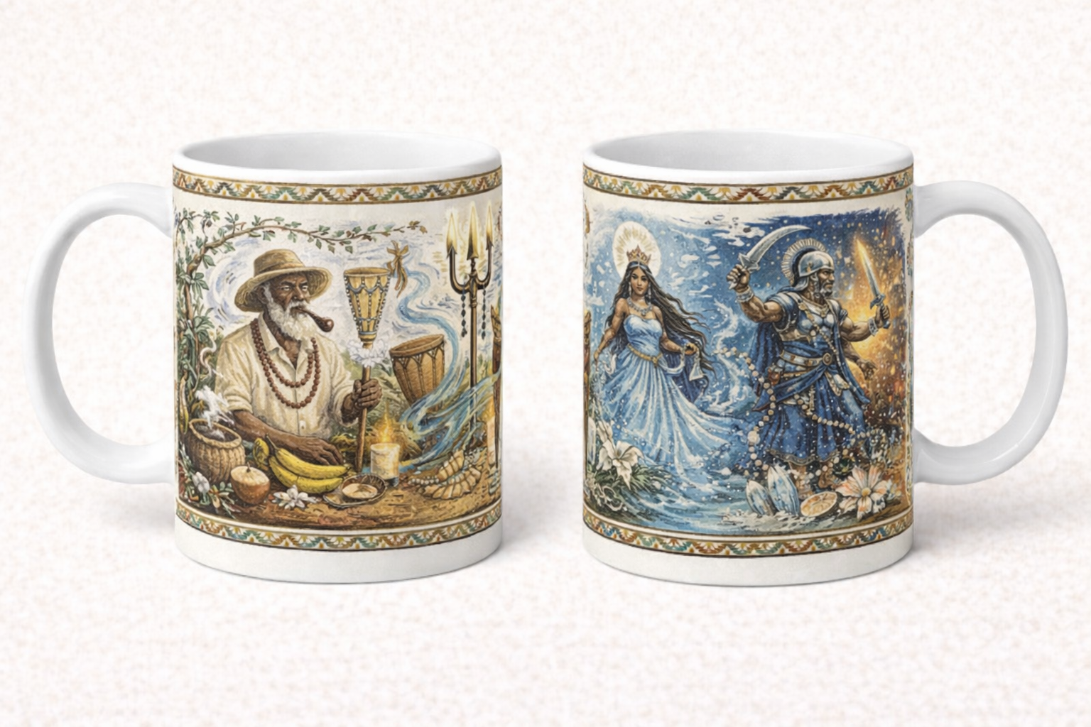 Caneca Orixás Decorativa