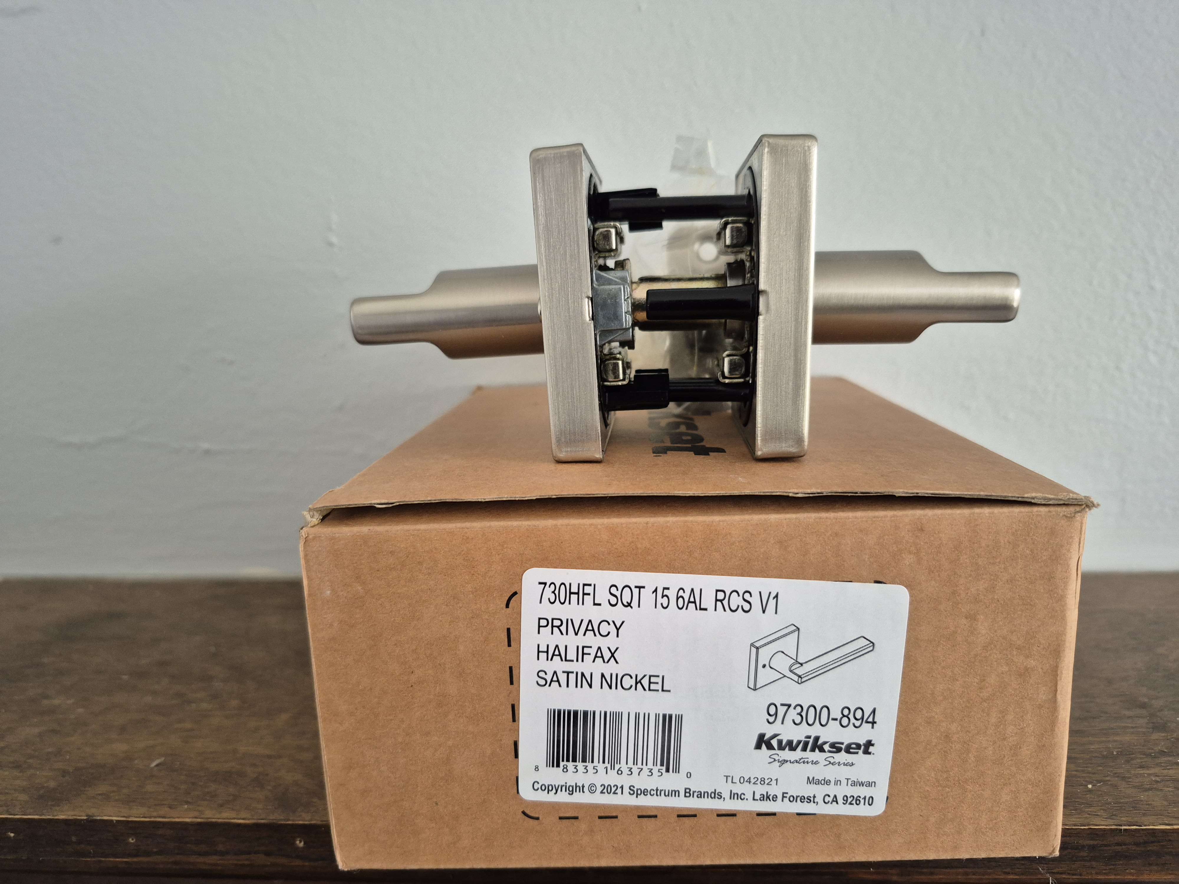 Kwikset Halifax Privacy Door Lever