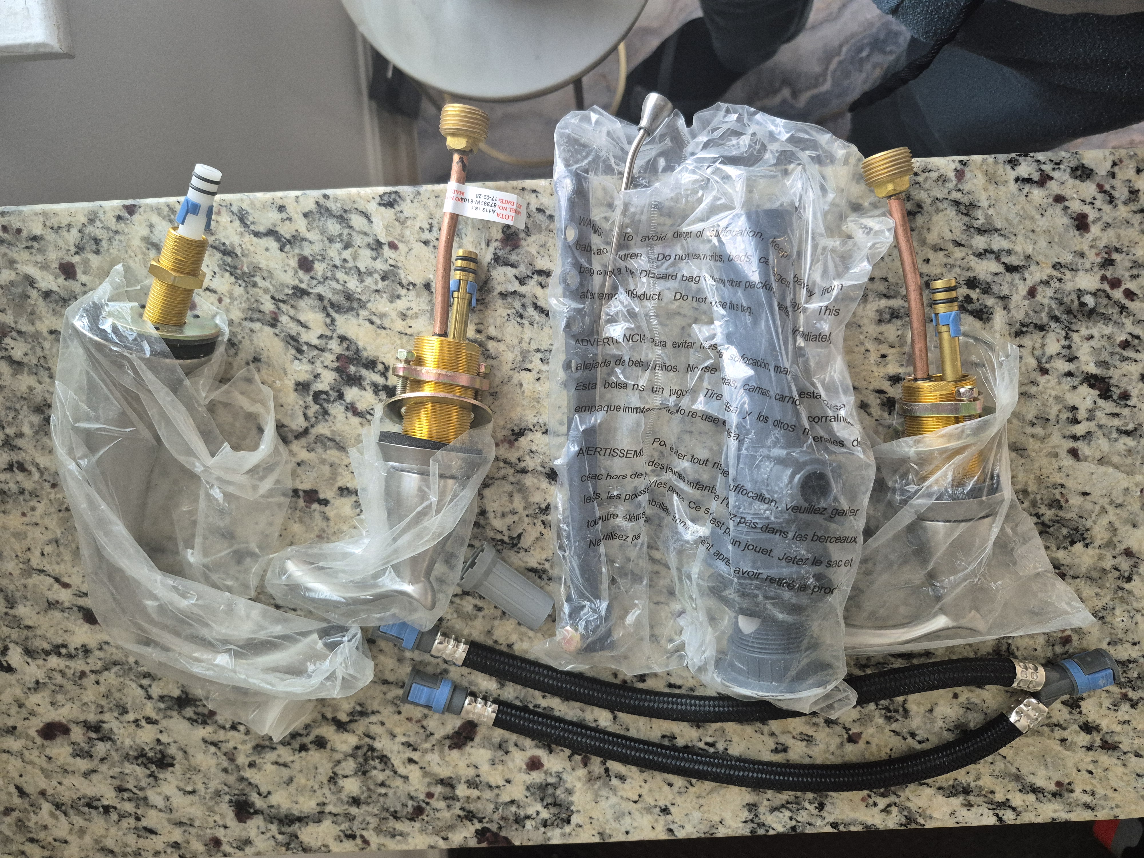 Widespread Bathroom Faucet Set