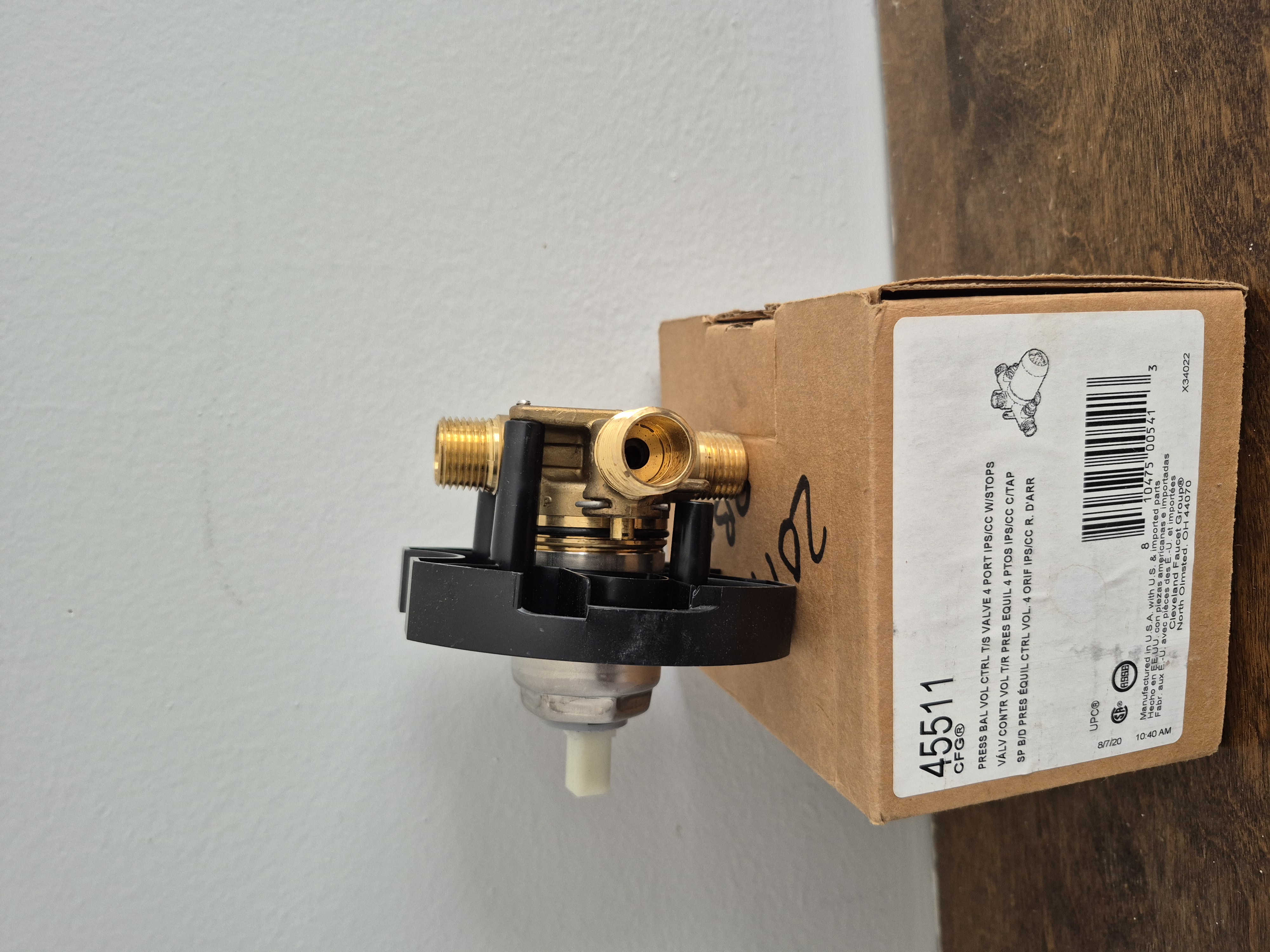 Pressure Balance Control Valve