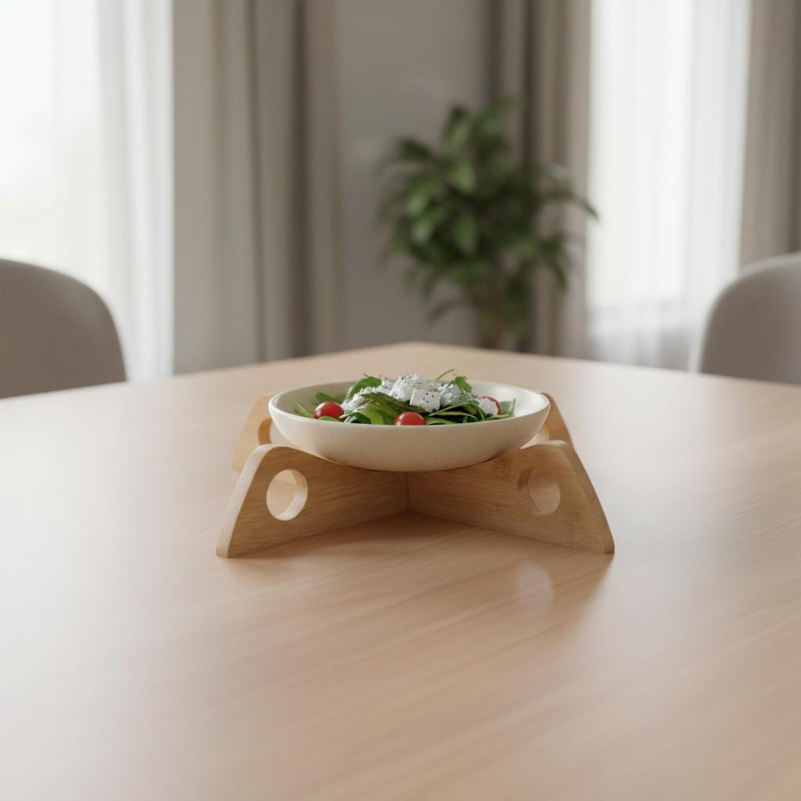 Modern Wooden Table Stand