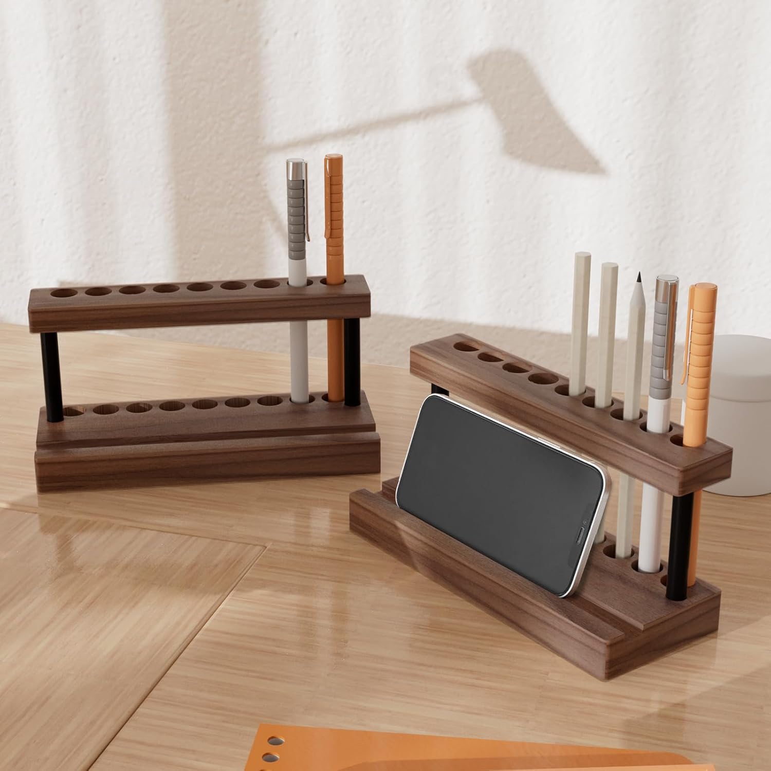 Wooden Desk Organizer