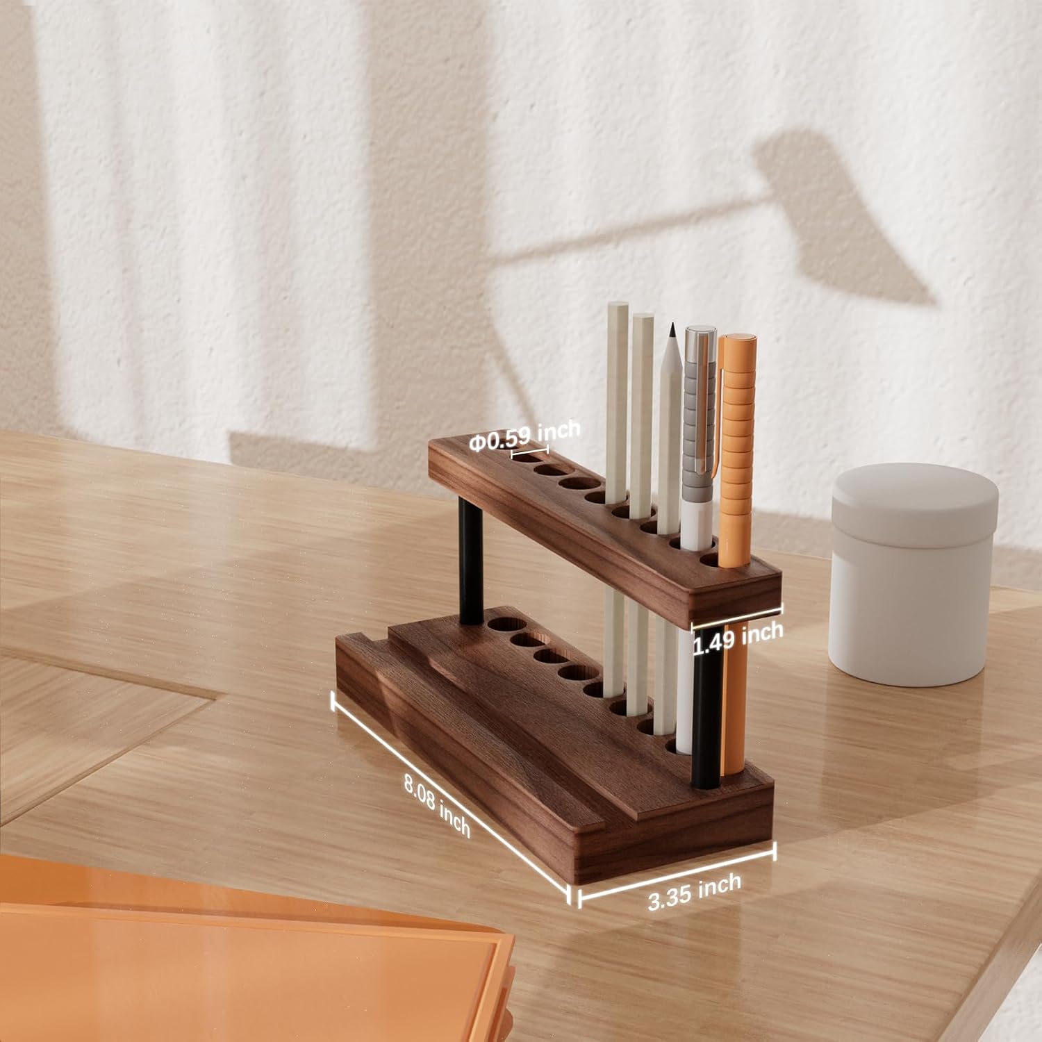 Wooden Desk Organizer