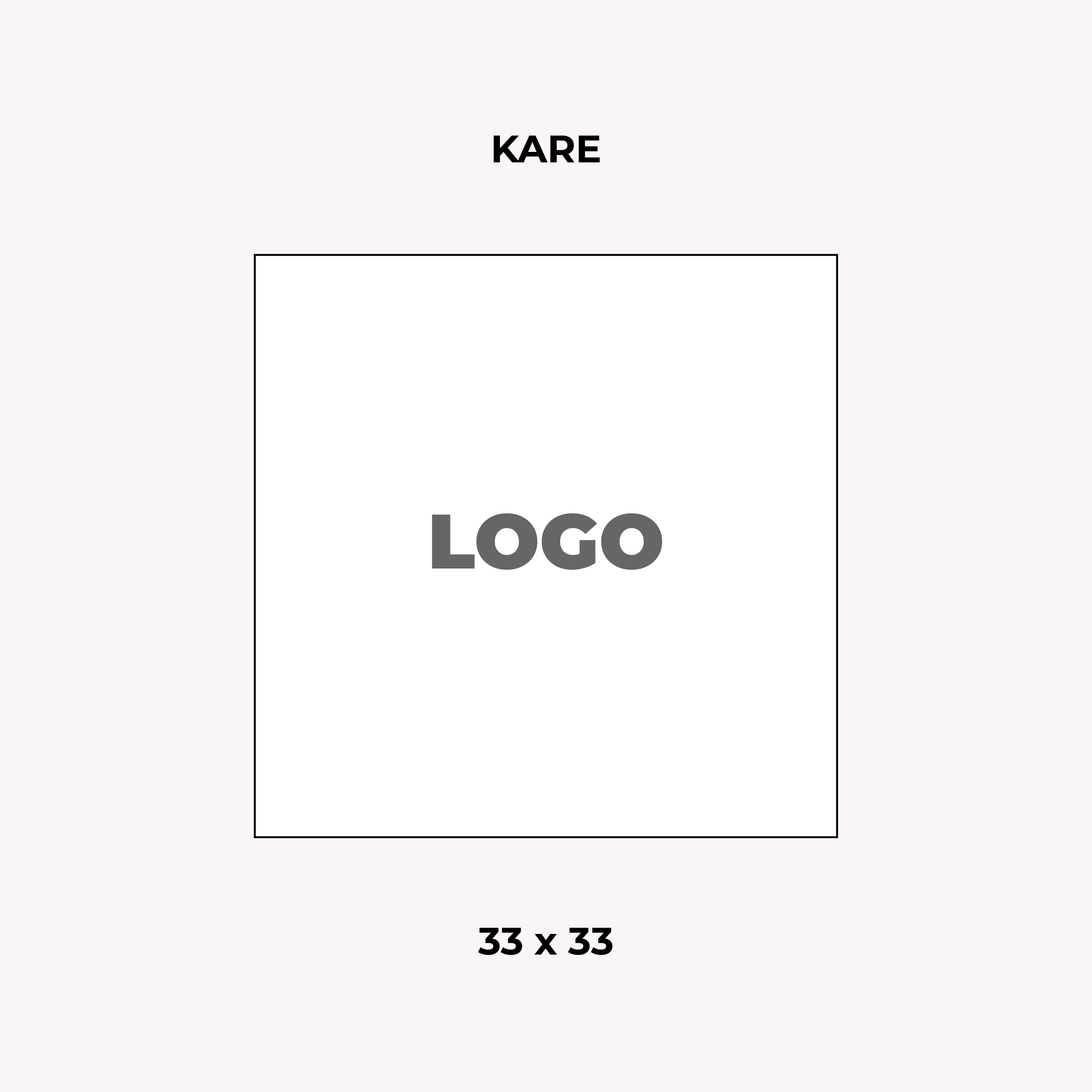 Baskılı Kare Peçete Tek Katlı 33x33cm 1/4 Katlama