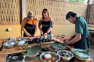 Cours de cuisine avec transfert et visite du marché d'ubud