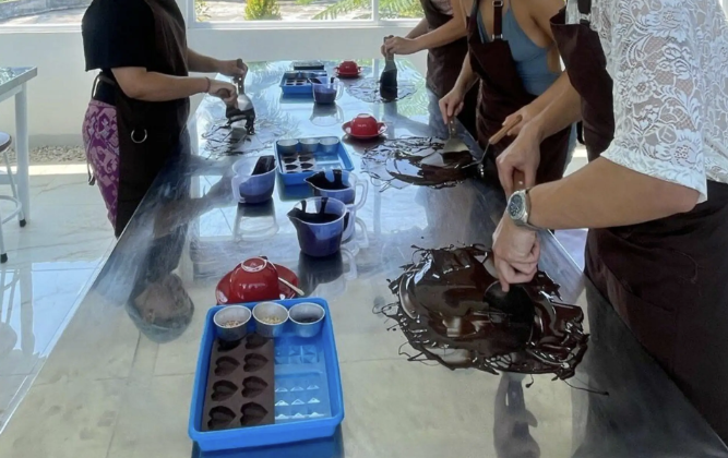 Atelier chocolat, cours et dégustation à Ubud