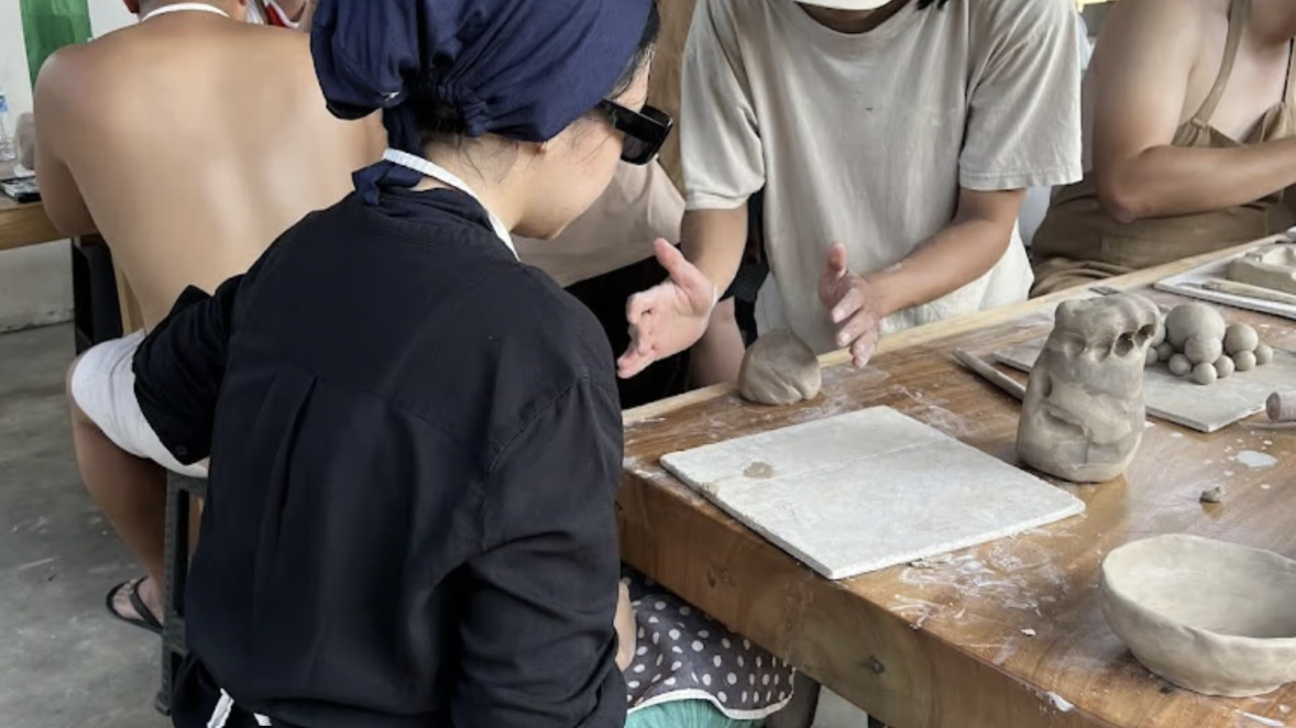 Cours de poterie à Ubud