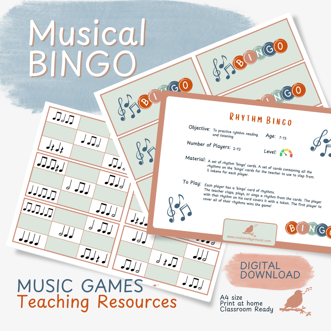 Rhythm BINGO - Musical Game