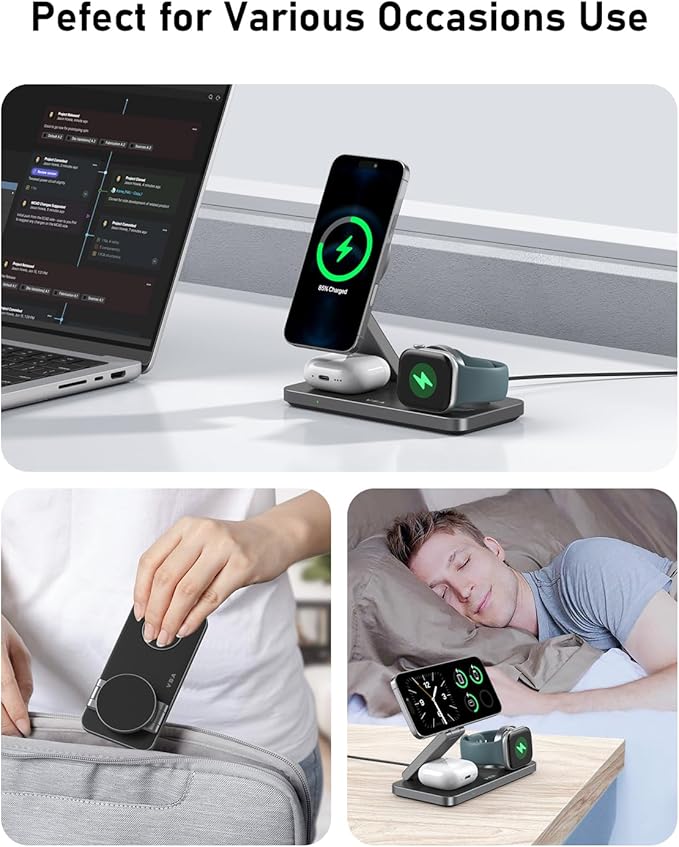 3-in-1 Wireless Charging Station