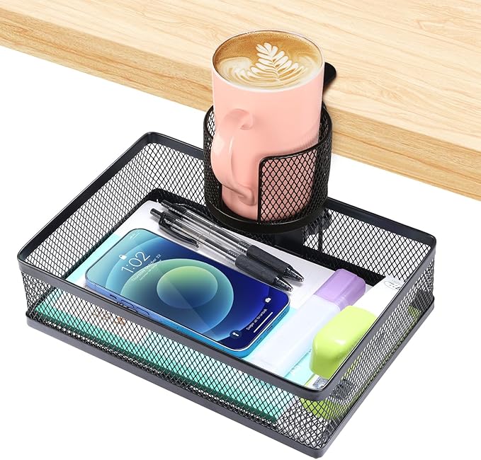 Rotary Underdesk Organizer