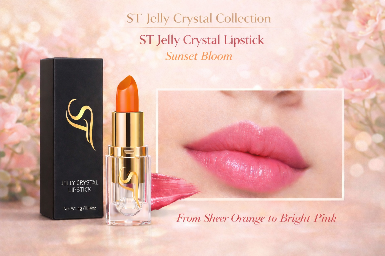 ST Jelly Crystal Collection | Sunset Bloom