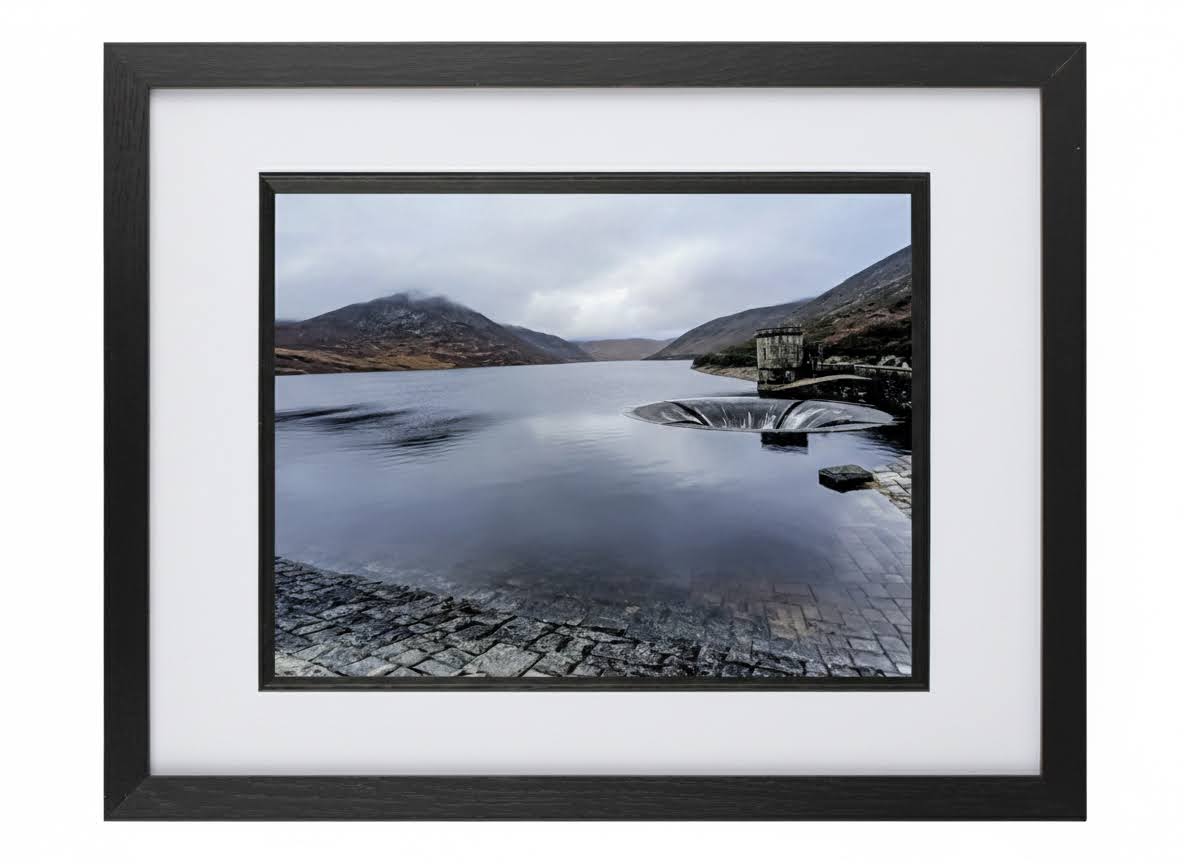 Hand Framed 'The Infinite Spill at Silent Valley'