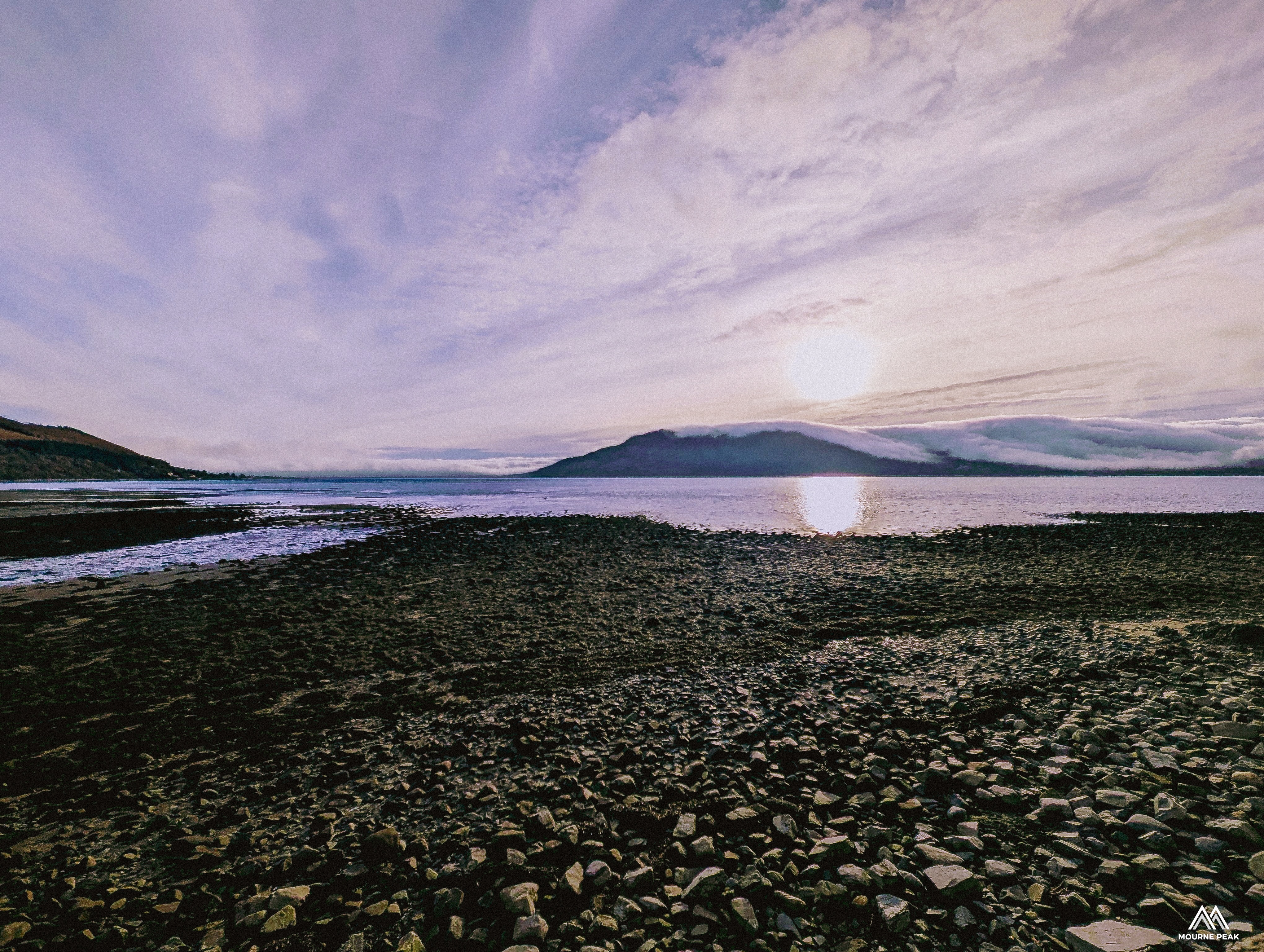 Hand Framed 'The Timeless Shores from Rostrevor'