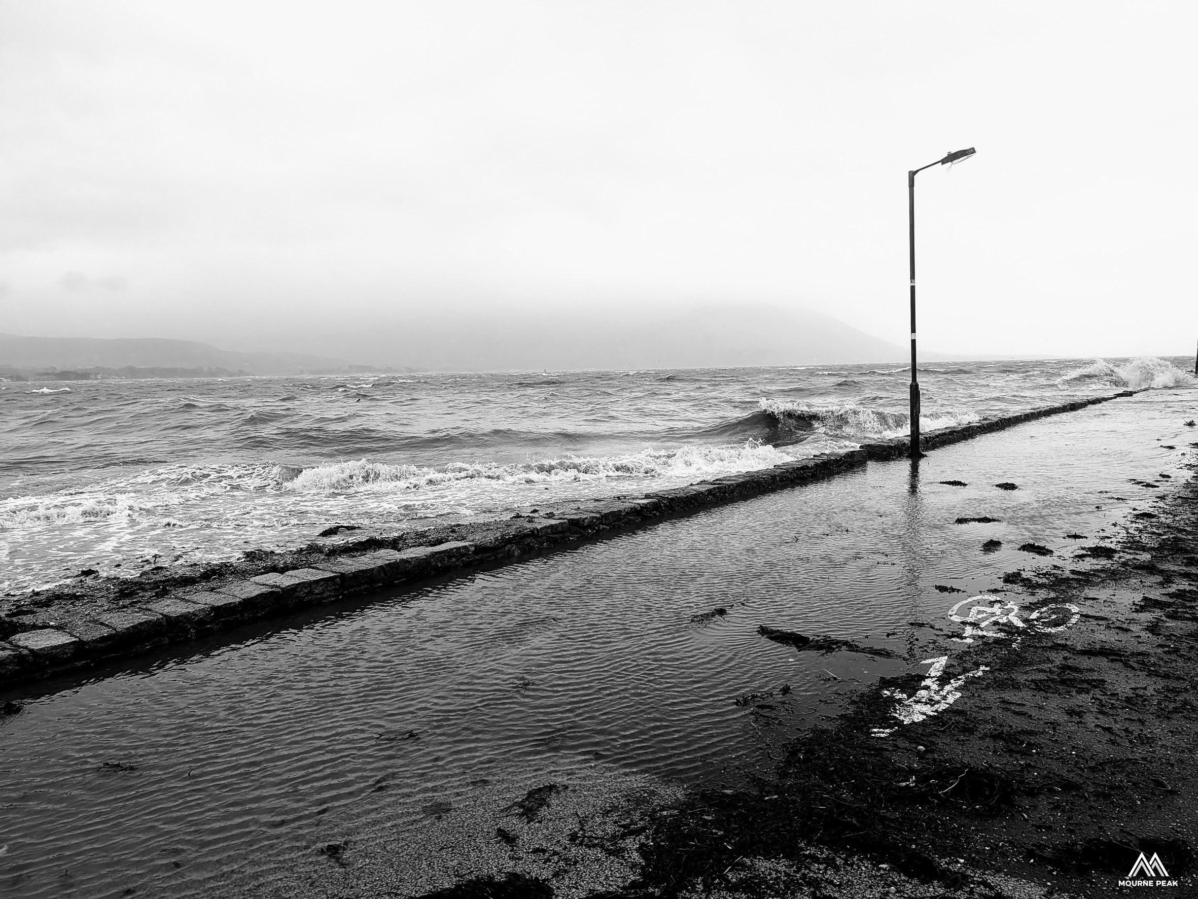 Hand Framed 'Rhythms of the Omeath Tidal Surge'