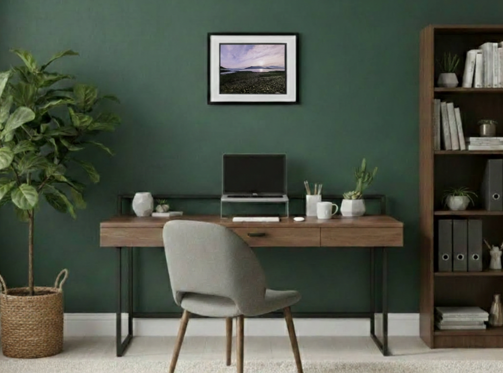 Hand Framed 'The Timeless Shores from Rostrevor'