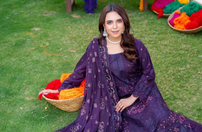 Narkin – Purple | Fancy Lawn Embroidered