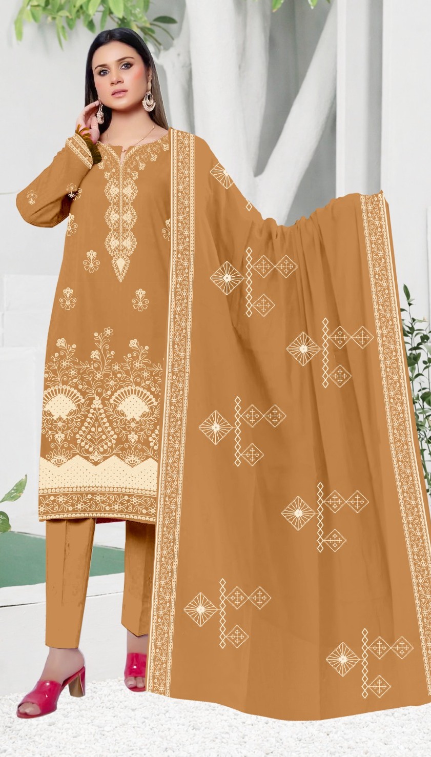 Camel – 3PC Lawn Chicken Kari 2026