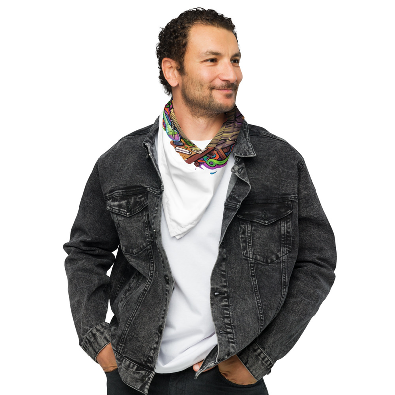 "ERSTMO ONER BAUE!" HALSTUCH BANDANA MENSCH & HUND