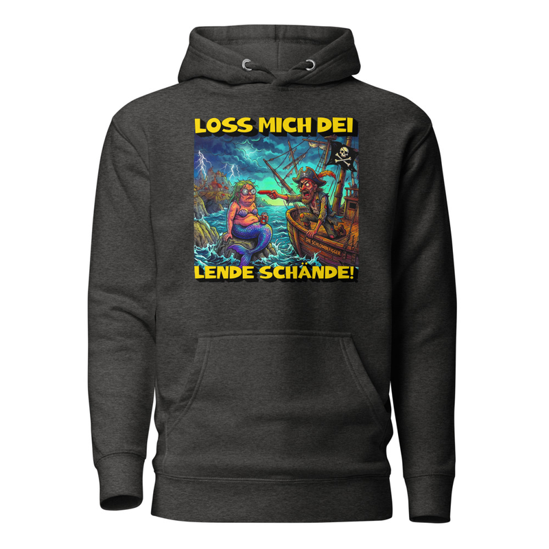 "LOSS MICH DEI LENDE SCHÄNDE" PREMIUM COTTON HOODIE | UNISEX |