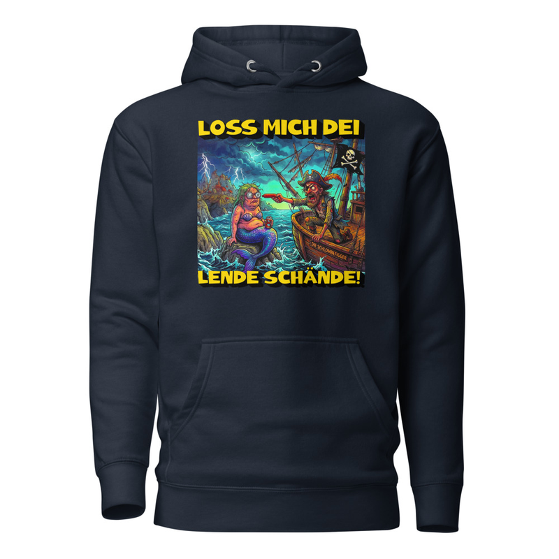 "LOSS MICH DEI LENDE SCHÄNDE" PREMIUM COTTON HOODIE | UNISEX |